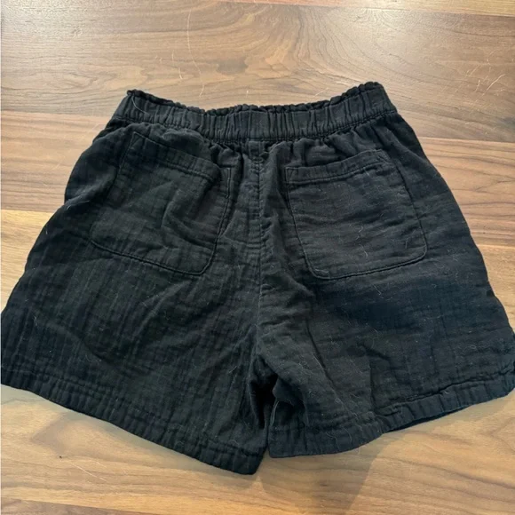 Old Navy Black Casual Gauze Comfort Waistband Shorts Summer Beach Womens Size S - Picture 5 of 5
